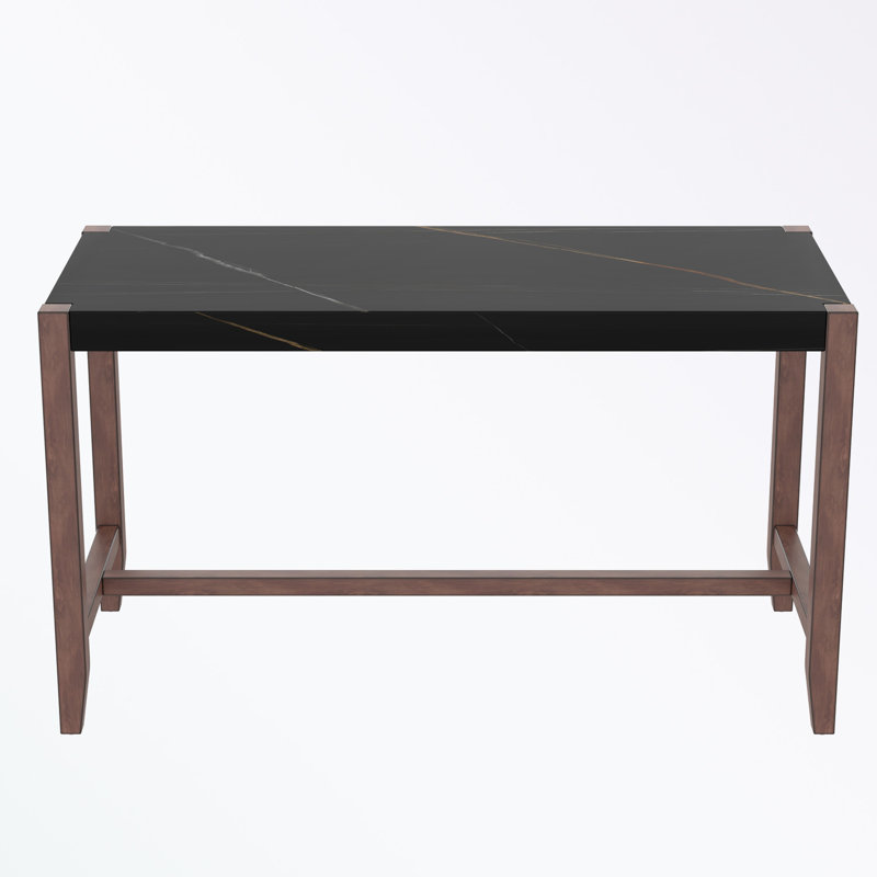Latitude Run® Rectangular Dining Table with four sturdy legs - Wayfair ...
