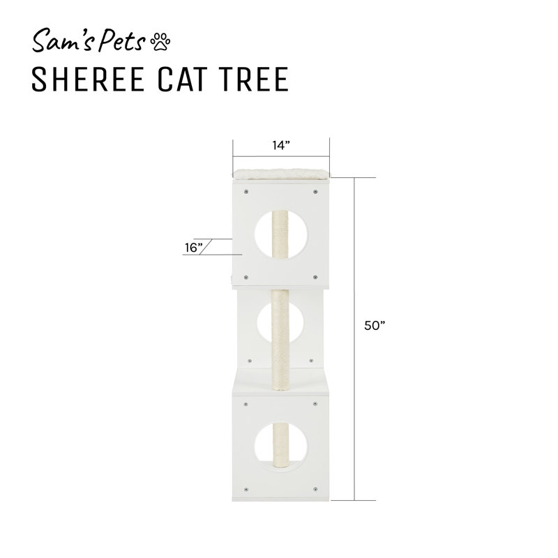 Sheree 49.8'' H Cat Tree