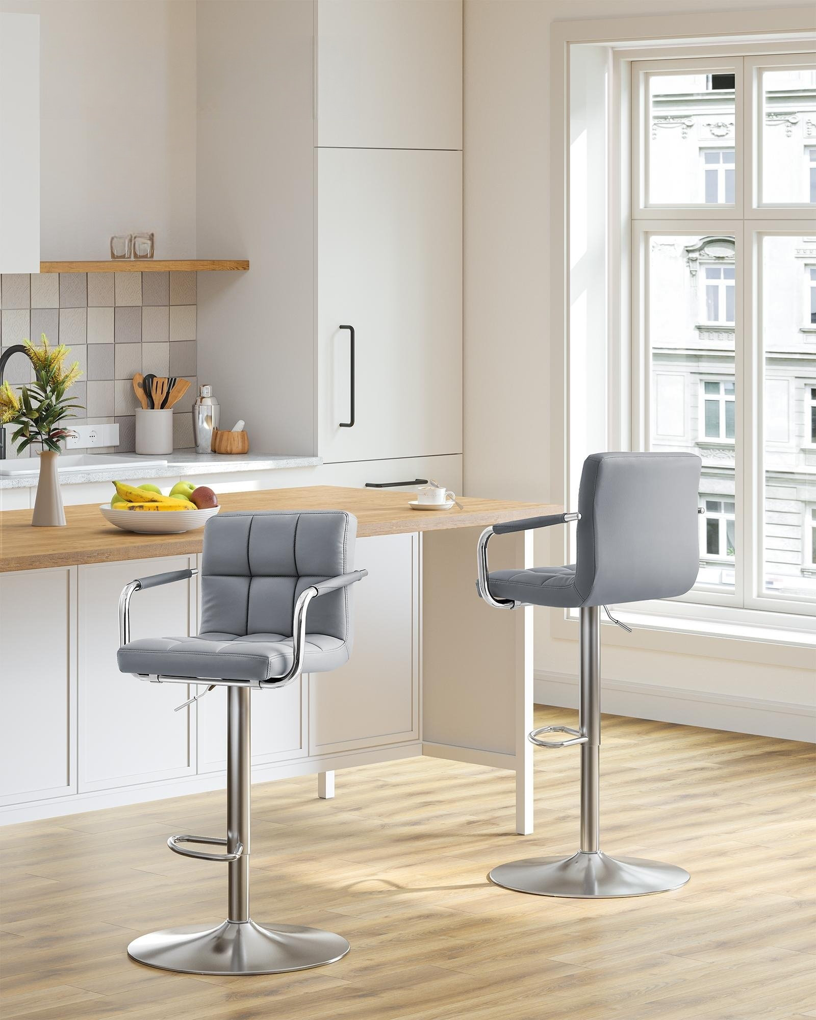 Wade Logan Montvale Height Adjustable Swivel Bar Stool Reviews