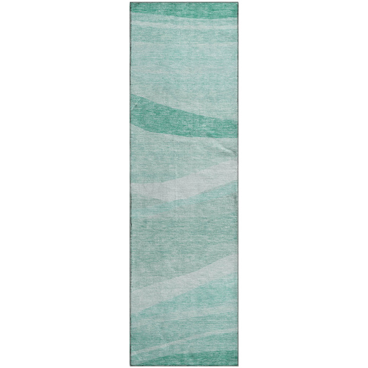 Premium Machine Washable Wayne AMF1099 Swirls Rug