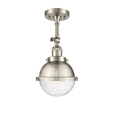 Glass Semi Flush Mount