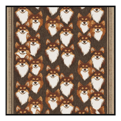  Tapis lavable finlandais Spitz Dogs