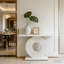 Table d'entrée élégante, table de couloir robuste, console polyvalente