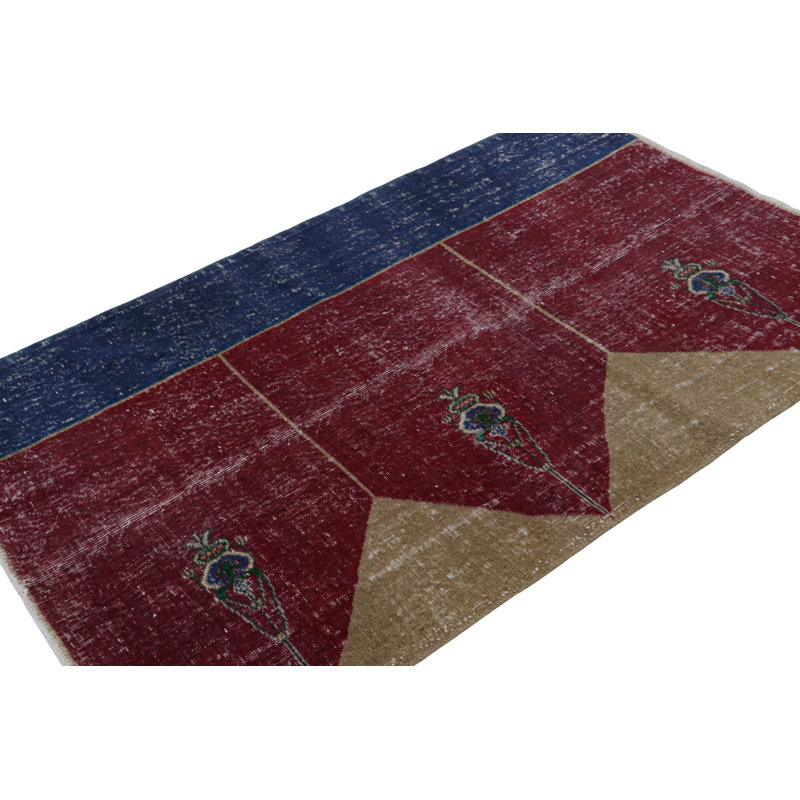 Hand Knotted Wool Area Rug