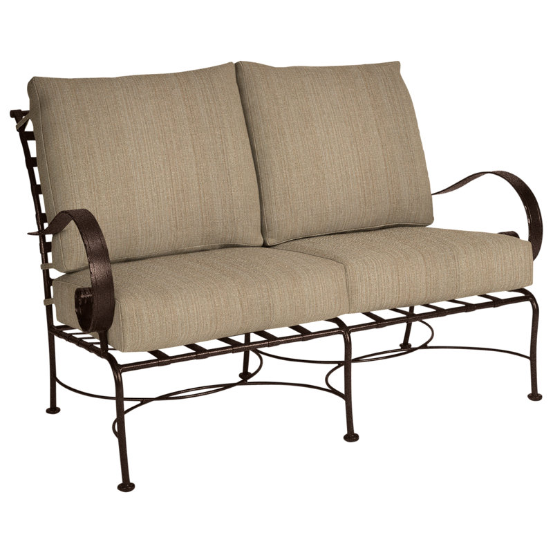 Classico Outdoor 2 - Seat Loveseat, Copper Creek, Pique Midnight