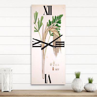 Horloge murale Plant Life XV