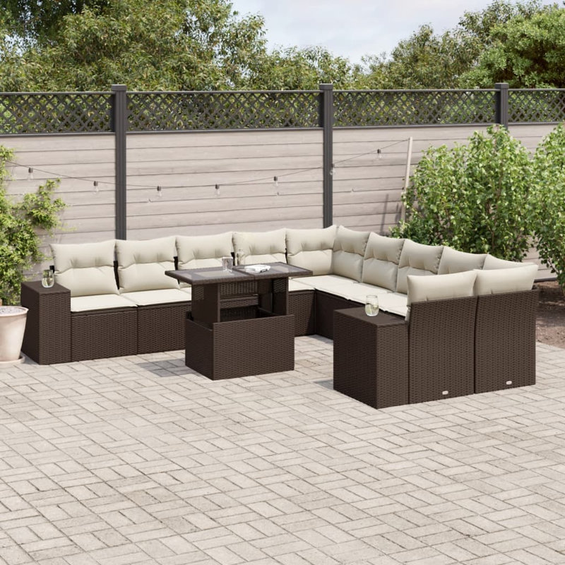 Ensemble de canapé de jardin Vidaxl