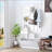Combination Model Gate Cabinet With Shoe Cabinet+Hang Shelf+ Mirror-427211063