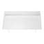 Bureau d'ordinateur, bureau personnel, ordinateur portable, tablettes de rangement, L 48 po, bureau, métal-946424799-1022235821