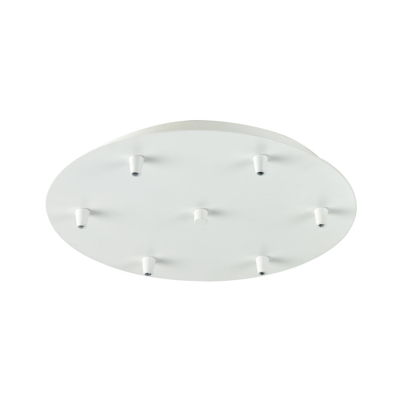 Auvent multi-port 6 lumières Berkley, Blanc