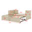 Lit de jour rembourré Erline-303099926