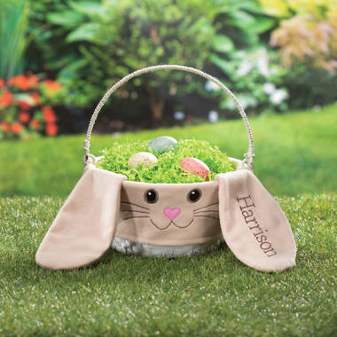 Easter Baskets / Easter Totes / Personalized Easter Baakets / Bunny Ears  Easter Baskets 