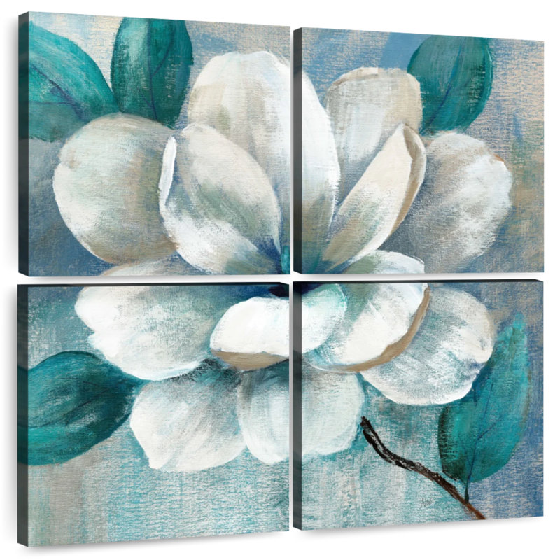 Harnais sarcelle Magnolia II, H 57 po x l 57 po