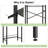 Agassiz Metal Adjustable Freestanding Over The Toilet Storage-573545063
