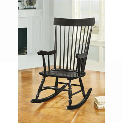  Chaise berçante en bois synthétique Arlo