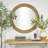 Inglenook Wicker / Rattan Circle Wall Mirror
