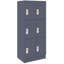 Armoire-penderie triple à neuf compartiments avec porte-128838834-128838832-111680988