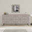 183cm Wide Modern Geometric Sideboard Storage with Push-to-open Doors-70696064