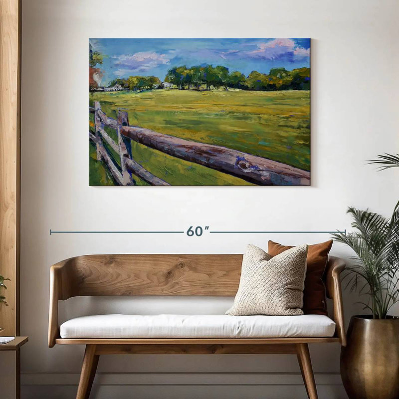Alvord Pennsylvania Farm, 30" H x 45" W