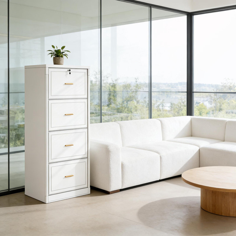 Armoire de bureau avec tiroirs