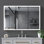 LED Lighted Medicine Cabinet With Mirror