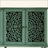 Antique Floral Carved Buffet Cabinet & TV Stand for TVs Up to 65", Solid Wood Legs Sideboard with Antique Brass Handles & Adjustable Shelves for Living Room & Dining Room-1043341812