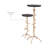 Houston Solid Wood Tray Top Nesting Tables