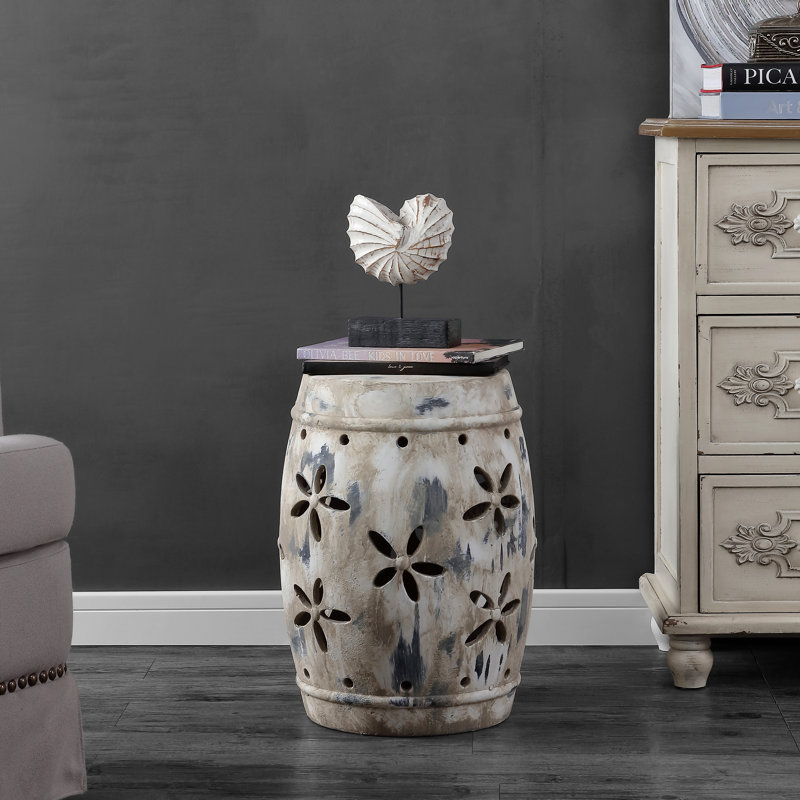 Asthon Concrete Accent Stool