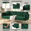 2 Seater Velvet Sofa Bed-103431066