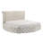 1Pc Unique Round Plush Velvet Button-Tufted Detailing Storage Bed-1805405859-1805405858