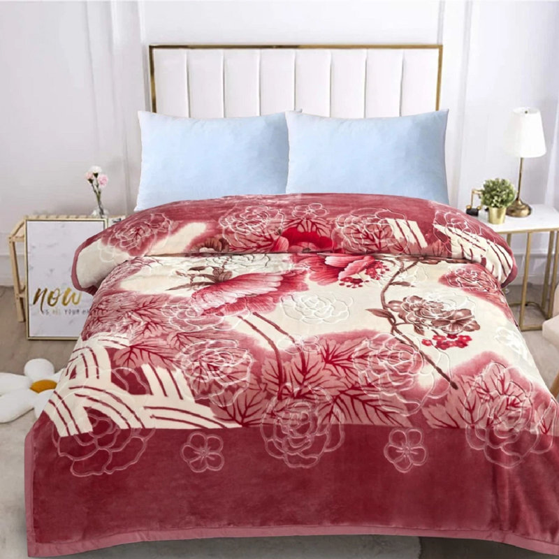Weighted Throw Blanket, Autumn Floral