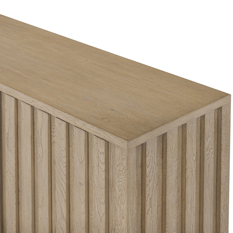 RAMOS MEDIA CONSOLE-BLEACHED OAK