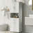 Large Storage Space Tilt-Out Laundry Hamper and Upper Storage Cabinet