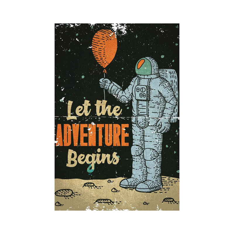 Cosmos VIII by Gab Fernando - Wrapped Canvas Print, 101.6 cm H x 66.04 cm W x 3.175 cm D