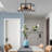 Matija 6 - Light Dimmable Lantern Drum Chandelier
