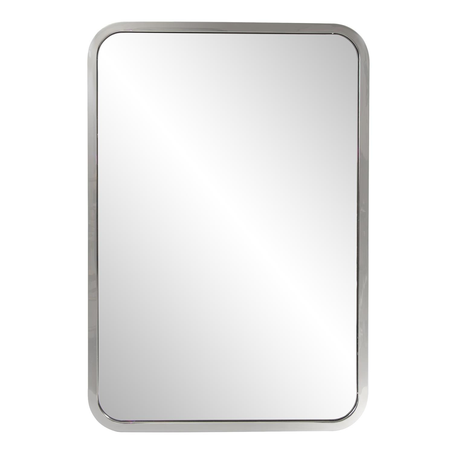20" Rectangular Stainless Steel Mirror