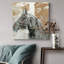 Reproduction d’art sur toile tendue « Driving Horses I »-1414124261