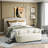 Brinae 68" Wide Boucle Upholstered Loveseat Sofa-936683967
