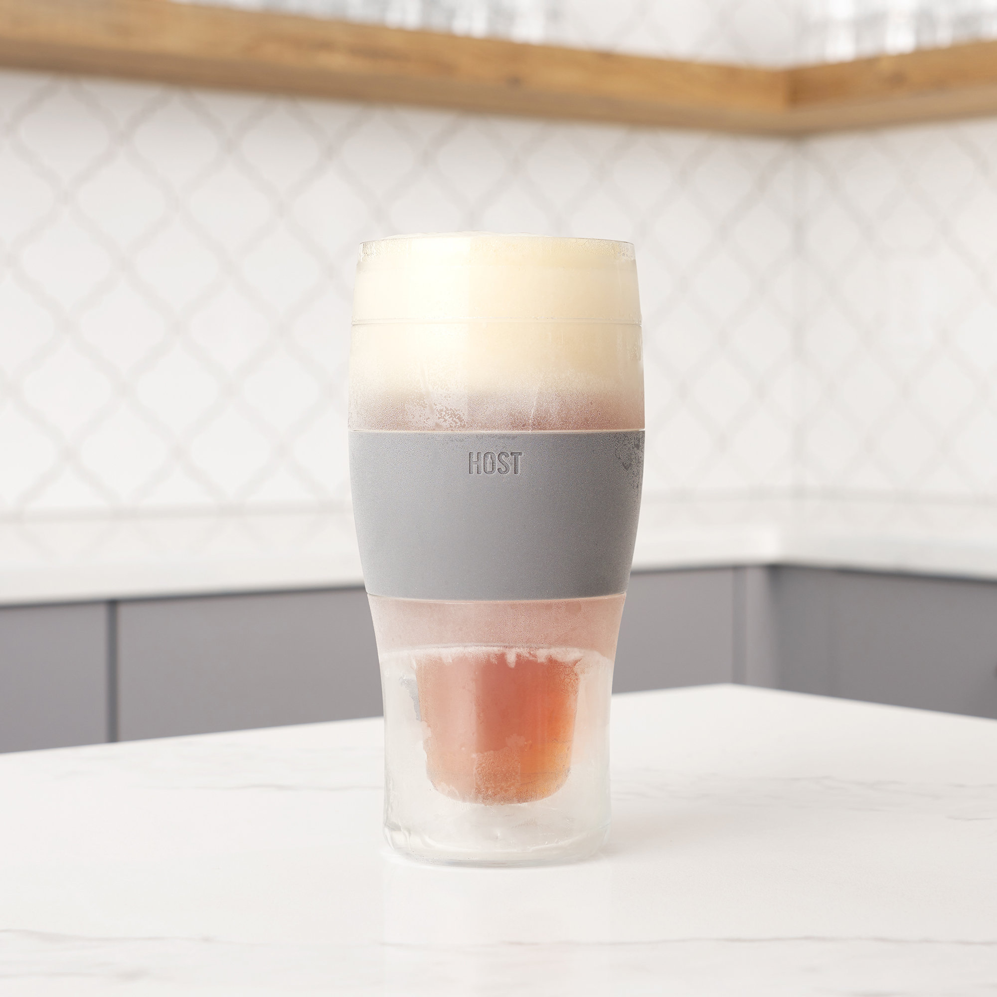 HOST Beer FREEZE Cooling Cup in Grey & Reviews Wayfair