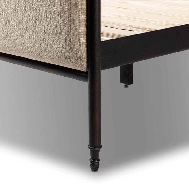 Leyla Bed, Laine Natural, Twin