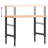 100cm W Solid Wood Top Height-Adjustable Workbench