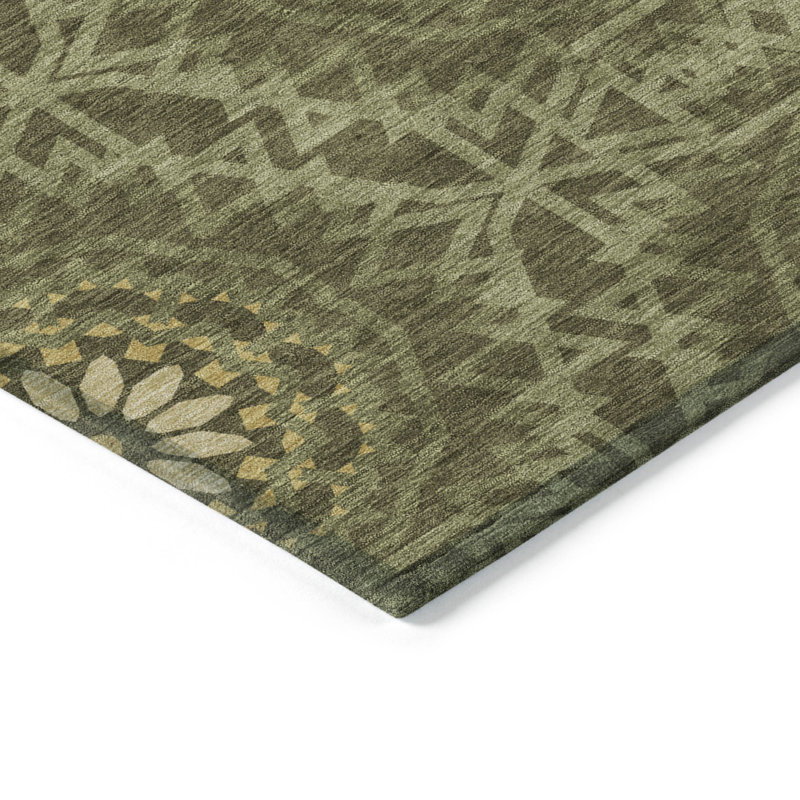 Tapis intérieur / extérieur Kaycey, Rectangle 8 pi x 10 pi