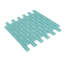 11.9"X 11.9" Polished Glass Brick Tile-61386121