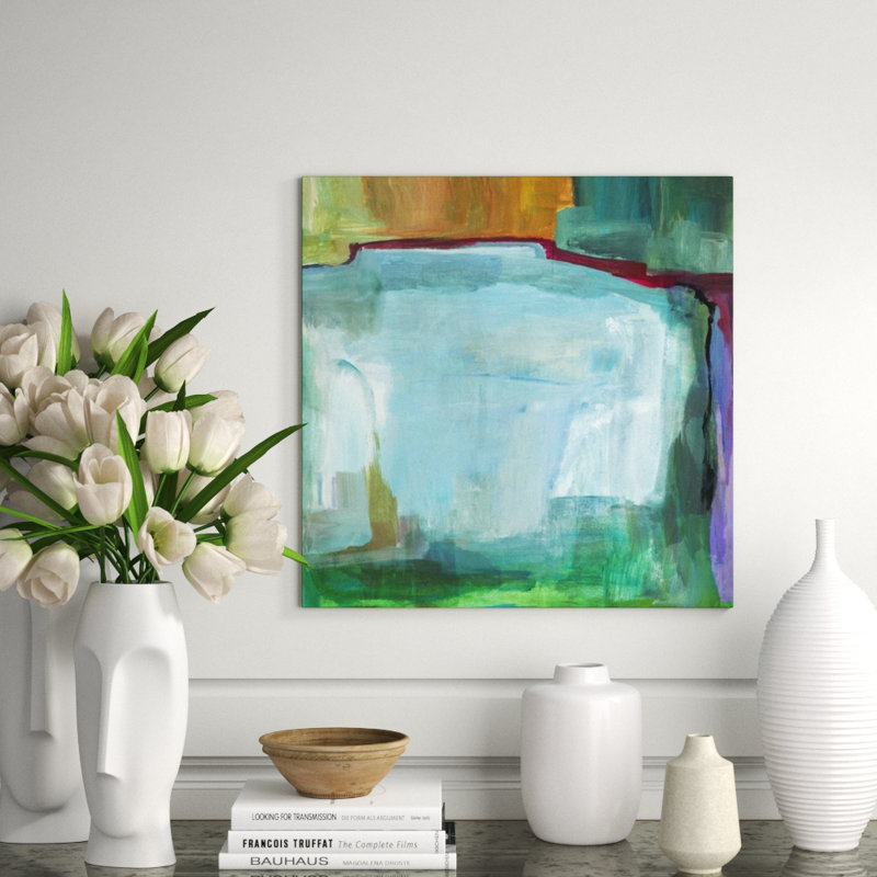 Entangle IV Painting by Barclay Butera, Outdoor, 24" H x 24" W