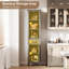 Armoire de rangement de 63 po de hauteur, armoire de rangement étroite
