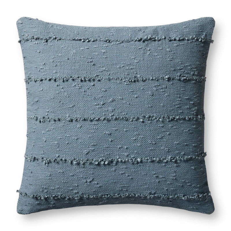 Loloi Accent Pillow Cover, Blue, Square 26"