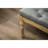 Habit Solid Wood Button Tufted Dining Bench, Grey