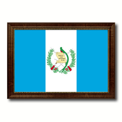Guatemala Country Flag Print on Canvas