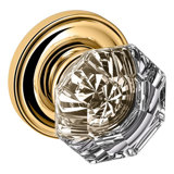 Filmore Single Dummy Door Knob with 5048 Rose