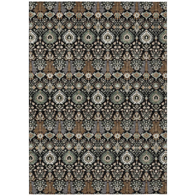 Machine Washable Indoor/Outdoor Gursevak ACN2251 Global Rug